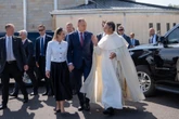 Niesamowite ujęcia Karol Nawrocki z małżonką i Polonią w obiektywie. Tak wyglądała ich wizyta w Doylestown [ZDJĘCIA]