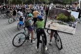 Protest w NYC Greenpoint walczy o bezpieczne ulice