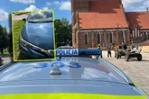 Niecodzienna kolizja Koń i promile to złe połączenie! Woźnica staranował auto