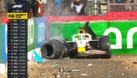 Było groźnie GP Wielkiej Brytanii: Straszny wypadek gwiazdy F1! Isack Hadjar miał mnóstwo pecha […