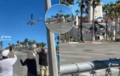 Zobacz wideo Śmigłowiec runął na popularną plażę! "Prosto na parking, są ranni"