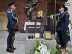 Odszedł na wieczną służbę Żałoba wśród policjantów. Z honorami pożegnali kolegę