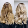 Pielęgnacja blond Kiedy mój blond pożółkł zrobiłam tę domową płukankę na włosy. Wymieszałam 4 krople z…