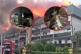 SZOKUJĄCE Pokazali, jak wygląda wnętrze spalonego bloku w Ząbkach. Widok jak z apokalipsy