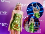 Wygląda zjawiskowo! Kasia Moś wbiła się w obcisłą mini miesiąc po porodzie! Co za figura!