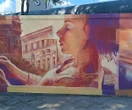 Sztuka dla edukacji Street art przy siedzibie policji. Nowy mural na Pogodnie ostrzega przed ważnym prob…