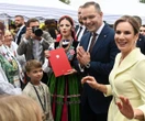 Jak z obrazka Wielkie święto w Pałacu! Para prezydencka na dożynkach i nowe obietnice dla rolników