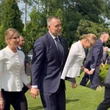 Porównują ją do Merkel Szokująca ocena stroju Marty Nawrockiej! Pierwsza dama pod lupą