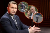 Mamy zdjęcia! Przemysław Czarnek przyłapany w ogrodzie! Tak spędza wakacje, ma ogromny basen