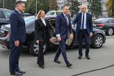 mamy zdjęcia Pierwsza para RP z wizytą w Estonii. Marta Nawrocka błyszczała