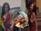 Ach, ta miłość Roxie Węgiel w zwiewnych szatach odsłania głęboki dekolt. Mąż nie może oderwać od ni…