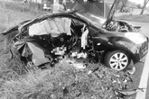 Tragedia na drodze 47-latek huknął w osobówkę i zginął! Ogromne zniszczenia. Śmiertelny wypadek na DK 46