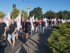 Ogromne utrudnienia Paraliż w Jastrzębiu-Zdroju! Górnicy blokują rondo. "To krew Śląska!"