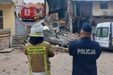 Z OSTATNIEJ CHWILI Zawaliła się ściana kamienicy! Dramatyczna akcja ratunkowa w Wągrowcu