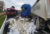 ogromne utrudnienia! Tragiczny wypadek na trasie Lębork–Wejherowo. Jedna osoba nie żyje!