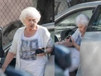 Zdjęcia paparazzi tylko u nas! Krystyna Loska w świetnej formie! 88-letnia ikona telewizji sama prowadzi auto