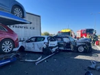 Dramat pod Oleśnicą Jest trzecia ofiara śmiertelna karambolu na S8! W czasie sobotniej tragedii zderzyły się tam cztery pojazdy