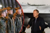 Tusk dziękuje pilotom Poruszające słowa Tuska w Łasku: „Polscy piloci ocalili Polskę!”. Premier dziękuje bohaterom nieba