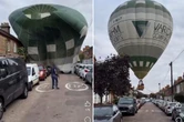 Zobacz wideo O włos od katastrofy balonu! Wideo pokazało lądowanie awaryjne