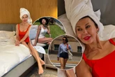 Fotka z łóżka! Anna Popek skończyła 57 lat! Ale czy to widać? Śmika w szorcikach i bikini. A w urod…