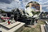 Pęka serce "Kochanym dzieciom". Grób Dominika i Grzesia zniknął pod białymi kwiatami