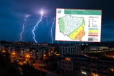 Ostrzeżenia meteo i hydro Gwałtowne burze w Polsce. Mapa ostrzeżeń pogodowych mieni się kolorami