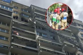 Taki widok zastały służby Kobieta spłonęła w wieżowcu! Służby nie wykluczają, że doszło do zbrodni