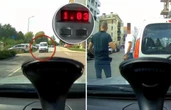 DRAMAT Policja pokazała wstrząsające nagranie. Szokujące, co zrobił ten kierowca!
