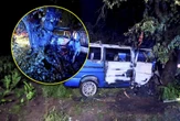 Tragedia na drodze Bus spłonął, 42-latek nie żyje! Nocna makabra w Radomsku [ZDJĘCIA]