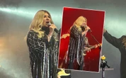 Pierwszy koncert! Prawie płakała Beata Kozidrak znów to zrobiła. Co za stylizacja! Weszła na scenę i wszystkich zachwyciła. Prawie się popłakała