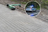 Tragedia w Śląskiem Nieprzytomny chłopiec na drodze, obok hulajnoga