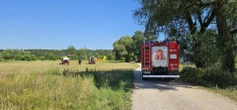 PILNE Dramat pod Wyszkowem! Zapłon benzyny w garażu, dwóch mężczyzn z ciężkimi oparzeniami