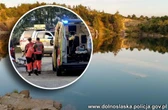 Śmiertelny wypadek 45-latek poślizgnął się i runął ze skarpy! Jego ciało wyłowiono ze zbiornika w kamieniołomie [ZDJĘCIA]