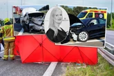 Tragedia w Jeżowem Opisał dramatyczną akcję ratunkową po wypadku Katarzyny Stoparczyk! Jedna osoba na jezdni, jedna zakleszczona w aucie