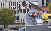 Z OSTATNIEJ CHWILI Chodził po dachu szpitala i spadł. Strażacy nie mogli rozłożyć skokochronu
