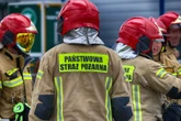 Pożar Magazyn i składowisko opon stanęły w ogniu. Słup dymu był widoczny z daleka