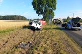 Sprawę bada policja Kierujący pick-upem staranował rowerzystkę! Kobieta nie żyje. Dramat pod Łowiczem