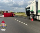 uwaga kierowcy! Śmiertelny wypadek na DK 91 pod Chełmżą. Droga całkowicie zablokowana! [ZDJĘCIA]