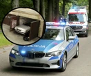 Na ratunek było za późno Wypadek w garażu! Samochód przygniótł 41-latka
