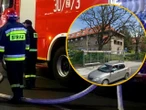 Strażacy w akcji Pożar w szkole przy ul. Hożej w Szczecinie. Palił się dach