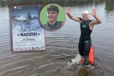 Wyczyn 19-latka porusza serce! Damian płynie 100 km bez przerwy, aby pomóc Adasiowi!