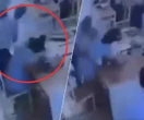 Film w sieci Uczeń rzucił się na nauczycielkę! Wideo pokazało cios za ciosem