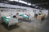 Szpital tymczasowy w Targach Kielce zlikwidowany. Kosztował 24 miliony, działał dw...