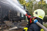 Tragedia Tragiczny pożar na Mazowszu. 92-latek spłonął we własnym domu