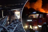Potrzebna pomoc Pomagali, teraz sami proszą o wsparcie. Remiza OSP Hel zniszczona w pożarze. Każda złotówka na wagę złota!