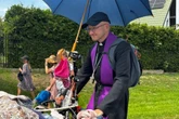 PIesza pielgrzymka niepełnosprawnych Abp Adrian Galbas na pieszej pielgrzymce do Częstochowy. Mówił o tragedii i wielkim smutku