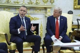 na oczach świata Trump mówił o relacjach z Polską. Nawrocki wtrącił się i wywalczył sobie głos