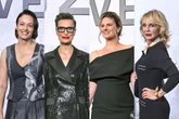 NOWY SERIAL Damy w czerni! Stenka, Ścibakówna, Różczka i Zborowska błyszczały na premierze „Heveliusza”