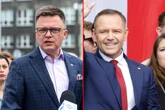 Nie odgradzał się kordonem Nawrocki zaproszony przez Hołownię do Sejmu. Spotkanie przed zaprzysiężeniem