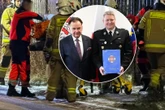 bohater miesiąca: Grzegorz Bazylewicz Wokół szalały płomienie, kobieta błagała o pomoc. Strażak uratował matkę i malutkie dziecko z płonącego budynku